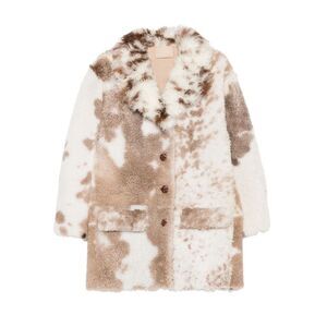 Prada White Coats - Leather Coats Women